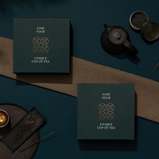 greener Heaven and earth cover  Tea Packaging Box 1