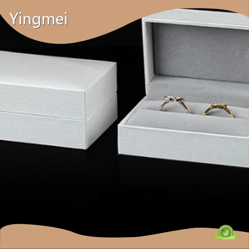 Изготовленные на заказ шкатулки для драгоценностей Yingmei с индивидуальной печатью - горячее тиснение 1