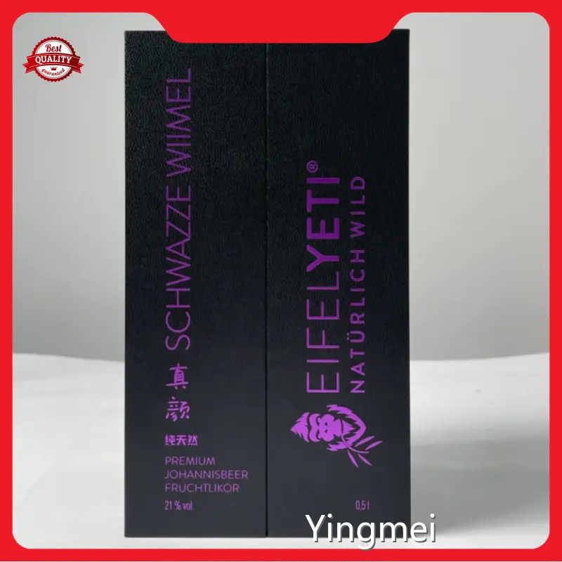 Caja de embalaje personalizada al por mayor marca Yingmei 1