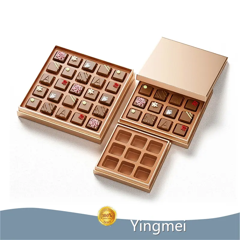 Hochwertige handgefertigte Schokoladenverpackungsboxen von Yingmei 1