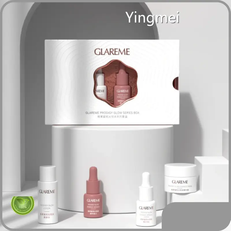 Yingmei neue maßgeschneiderte Make-up-Box mit Heißprägung 1