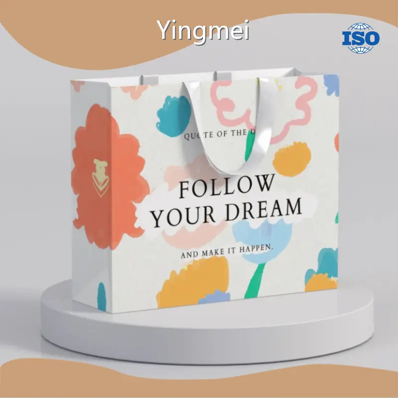 Custom Boxes Wholesale NO Yingmei Brand Gold/silver Cardboard Packaging Box 1