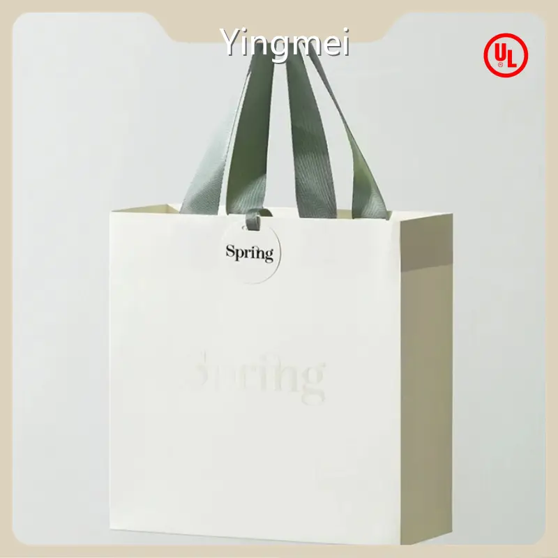 Cheap Custom Paper Bags with Logo Bulk Buy Spring Yingmei 1
