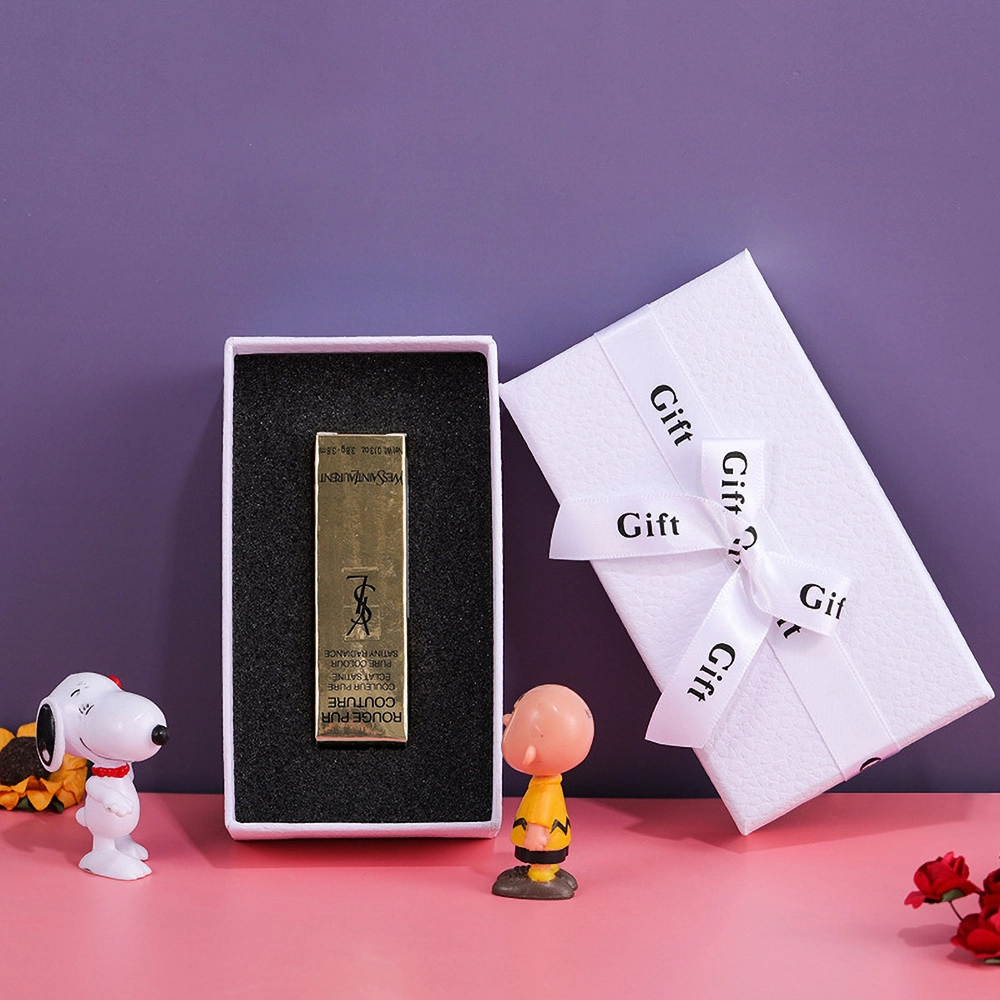 High-end white lipstick packaging box 1