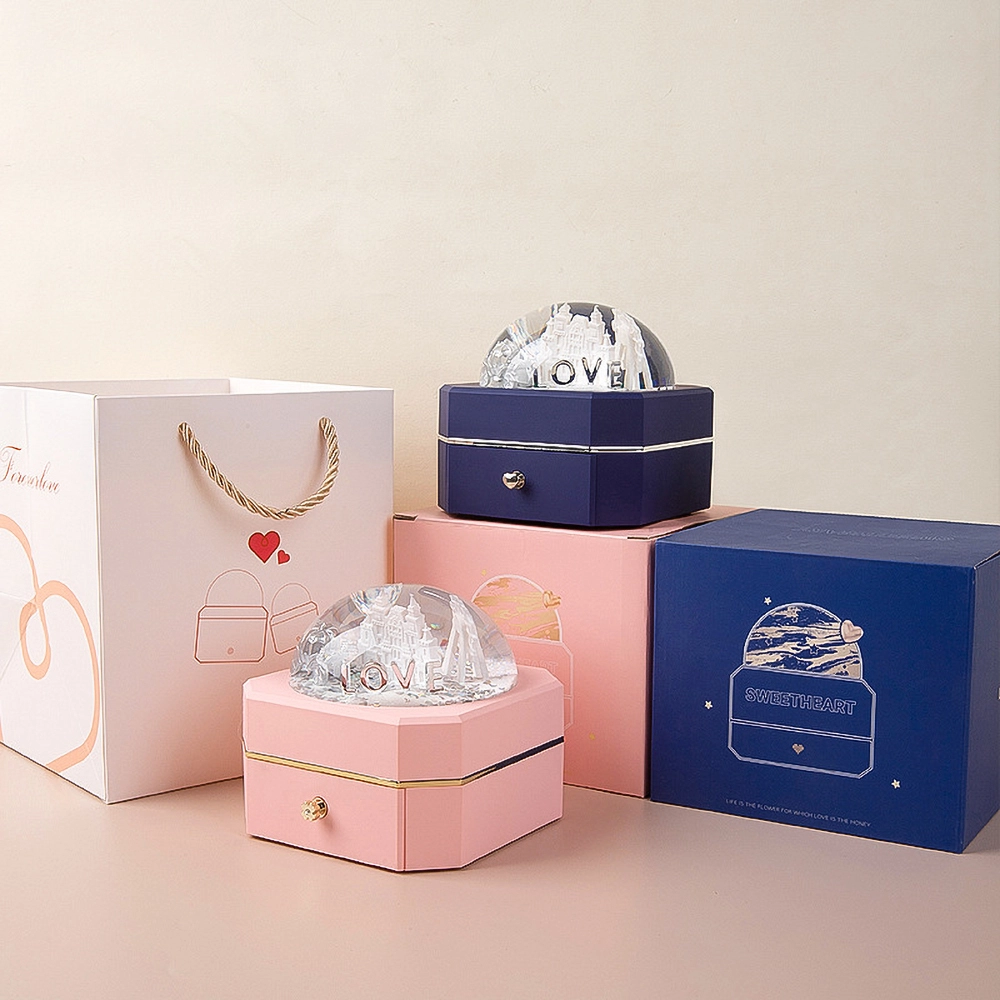Achteckige Luxus-Schmuckverpackungsbox 1