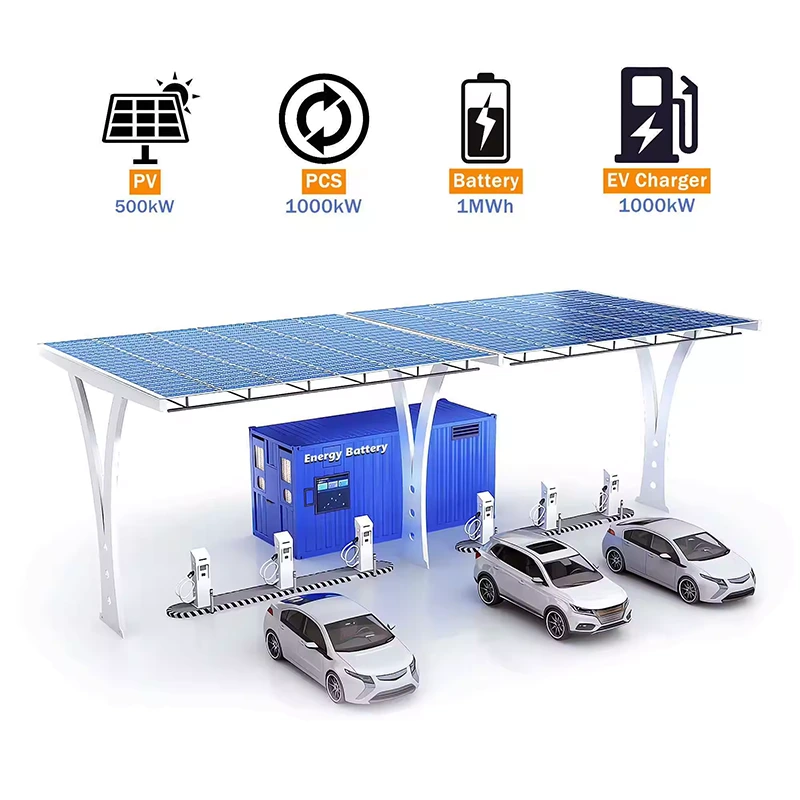 Station de recharge DC rapide décentralisée dédiée avec solution de système solaire 1