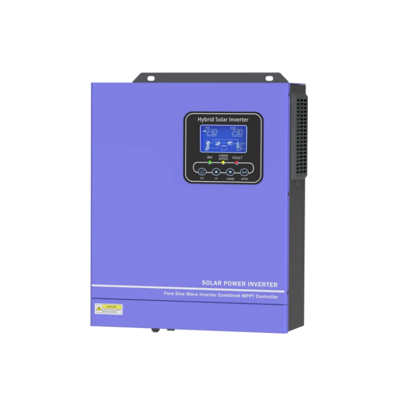 Onduleur solaire hybride, 2kw, 3,2 kw, 4,2 kw, 5,5 kw, 6,2 kw, 8,2 kw, 10,2 kw, système d'énergie solaire, LCD domestique, sortie d'onde sinusoïdale Pure, onduleur solaire 1