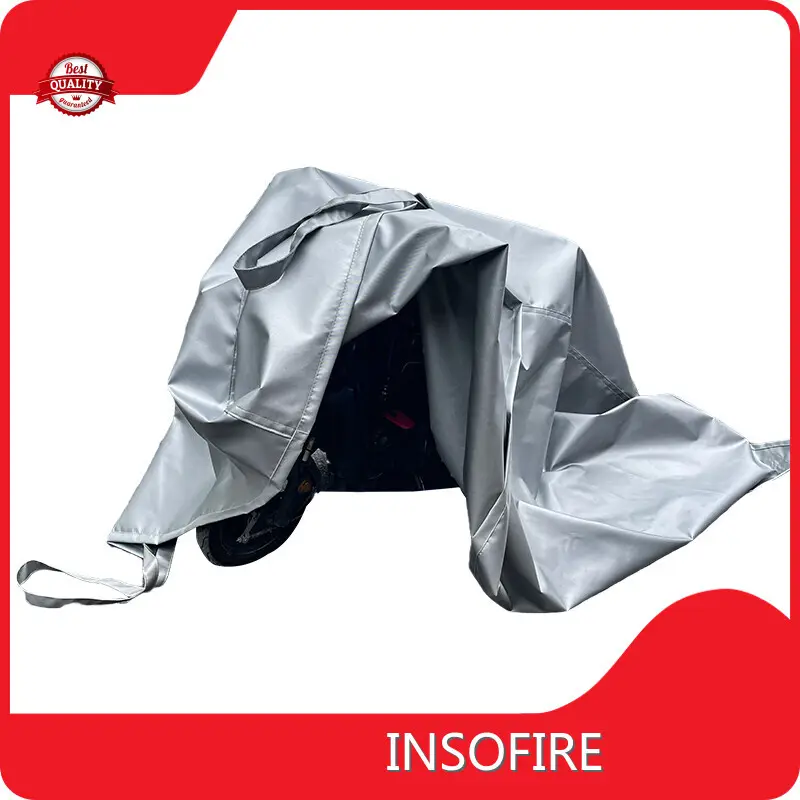 Bulk Production E Bike Fire Blanket by INSOFIRE 1