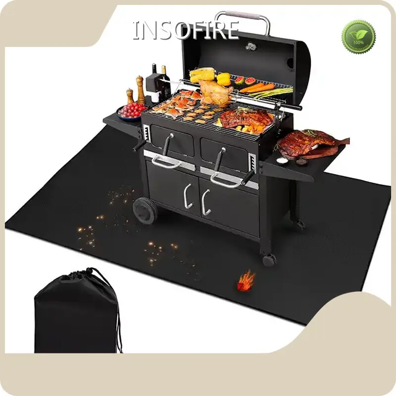INSOFIRE Fire Mat for Fire Pit Drip-dry 1