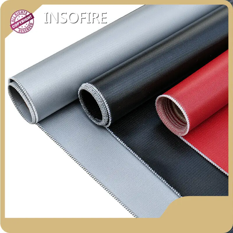Silicone Coated Fiberglass Fabric Factory Direct Supply 1