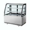 Vitrine curva de piso para padaria (3SHELF CURVE) 1
