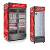 Single Door Display Cooler 380L for Pepsi and cola cooler 1