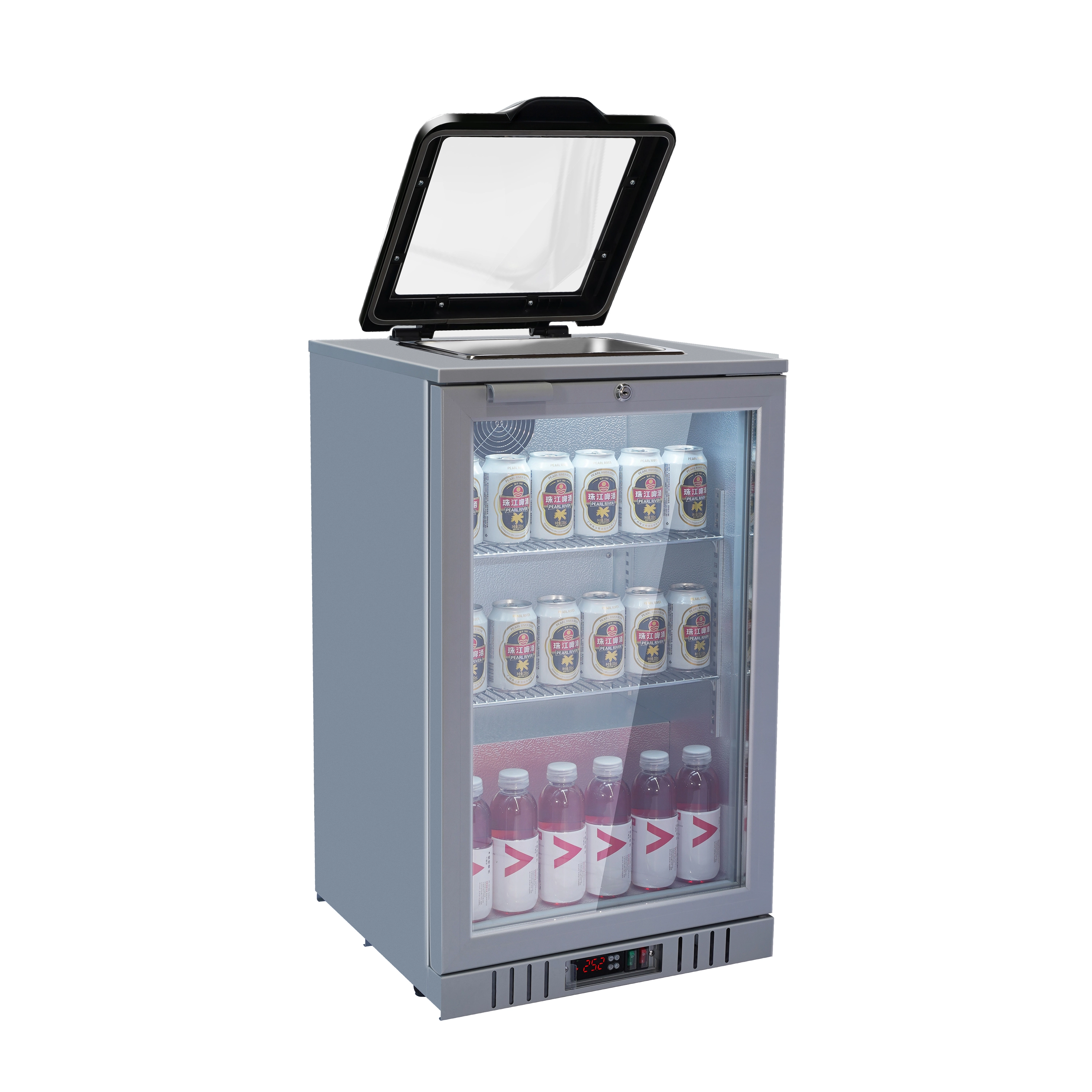 Back Bar Gn Pan Display Cooler 1