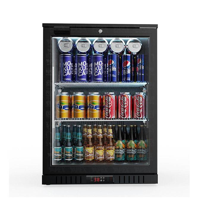 Tek Kapılı Arka Bar Metal Bira Soğutucu 2