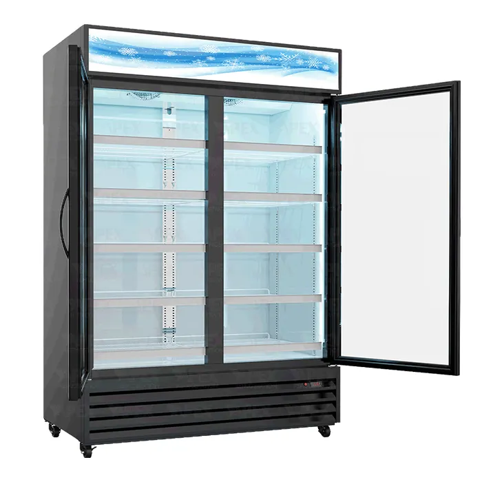 Upright Bottle Cooler 640 Liters/22.6 Cu.Ft - Fast Delivery - Apex Cool 3