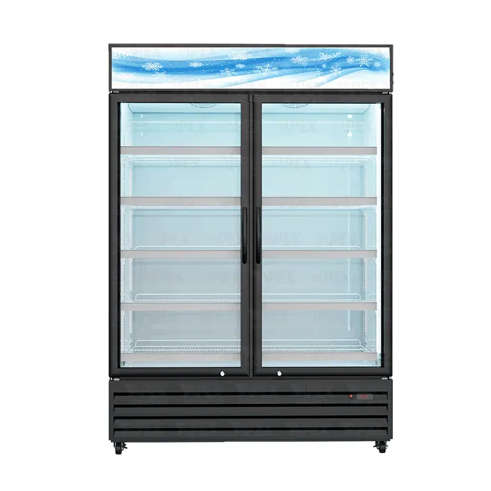Upright Bottle Cooler 640 Liters/22.6 Cu.Ft - Fast Delivery - Apex Cool 4