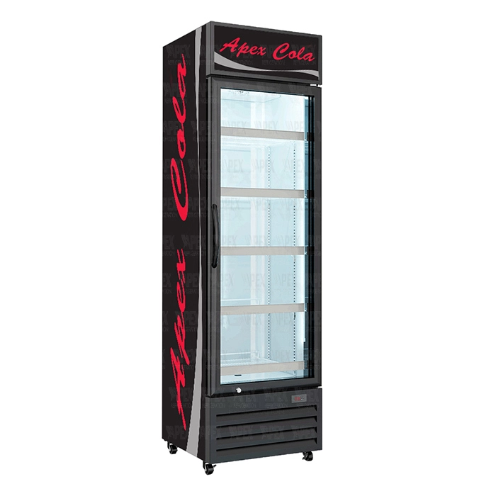 Réfrigérateurs vitrine à porte unique pour boissons froides 1