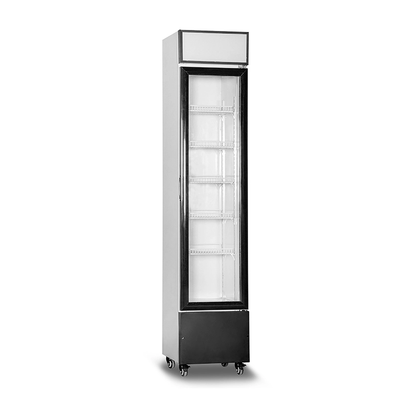 Slim Beverage Upright Cooler for Beverage Cold Drink 1