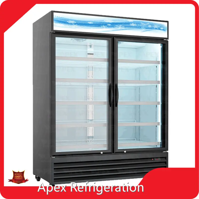 Commercial Bottle Cooler Upright Apex Cool Brand 120 / 135 Kg 1000×560×1985mm (39.4″×22.1″×78.2″) 1
