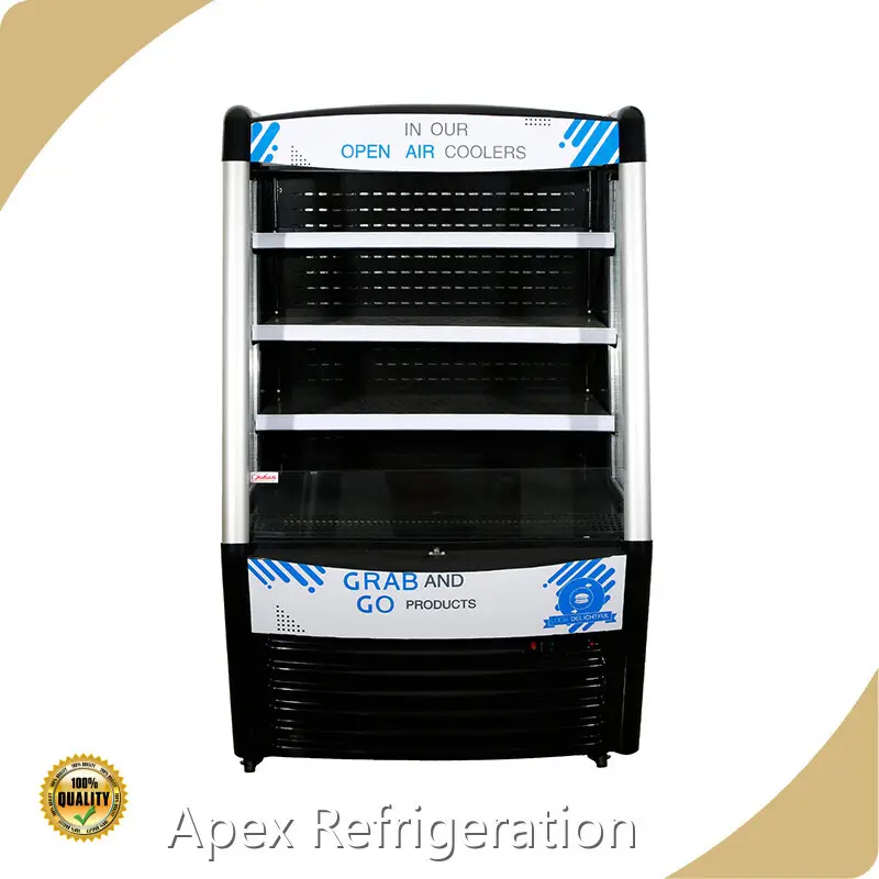 Hot Supermarket Display Fridge 315 Liters / 11.1 Cu.Ft Apex Cool Brand 1