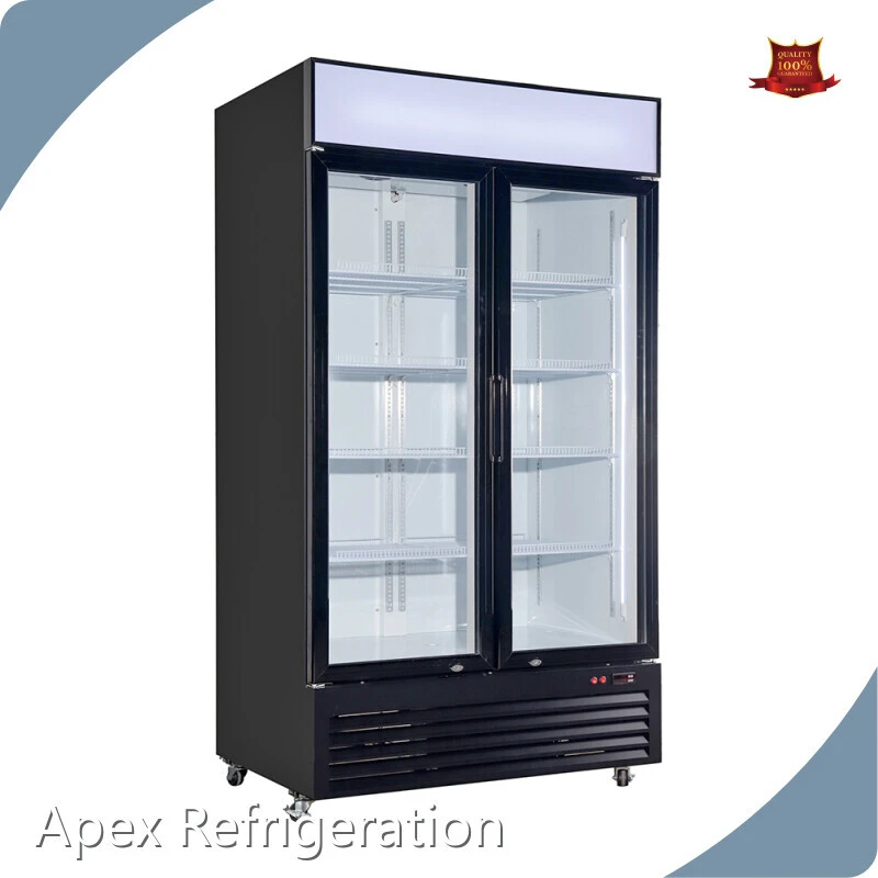 Apex Cool Brand Tall Glass Door Drinks Fridge Supplier 1