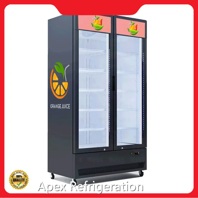 Custom Commercial Display Refrigerator UD-800 Apex Cool 1