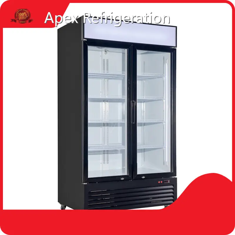 Upright Bottle Cooler Apex Cool Brand 139 / 157 Kg 1110×650×2010mm (43.7″×25.6″×79.1″) 1