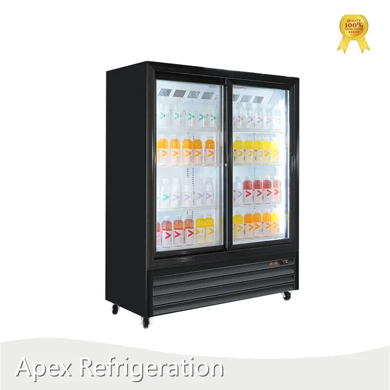 Hot Display Coolers 1235×625×1600m (48.6″×24.6″×63.0″) Apex Cool Brand 1