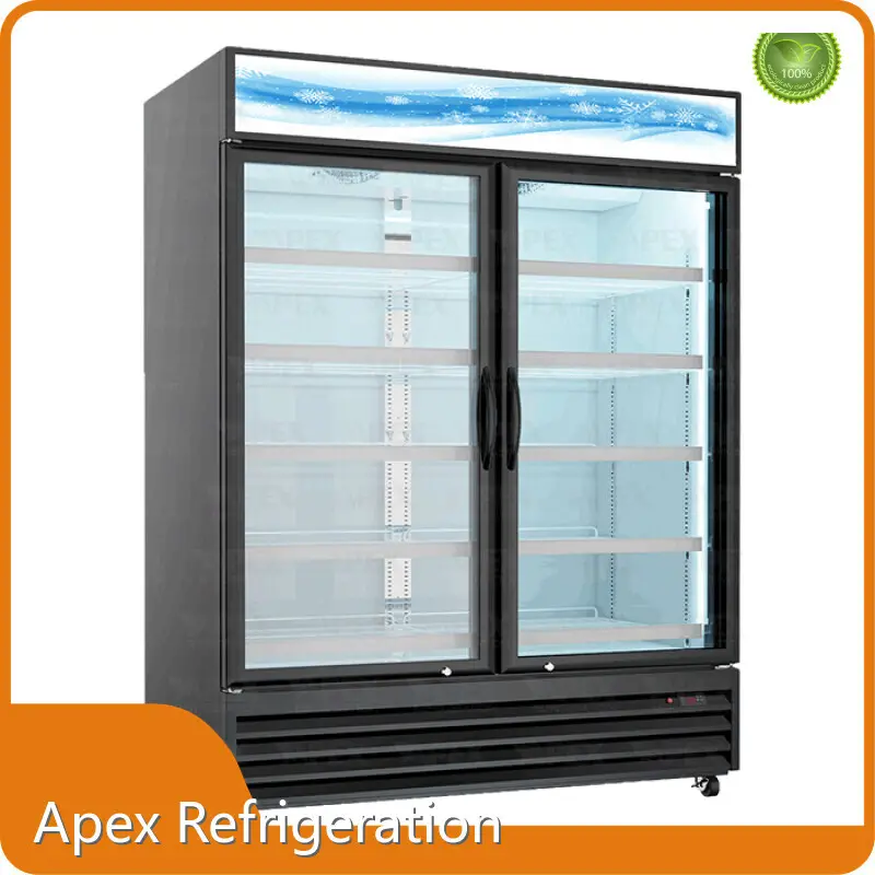 Upright Bottle Cooler 640 Liters/22.6 Cu.Ft - Fast Delivery - Apex Cool 1