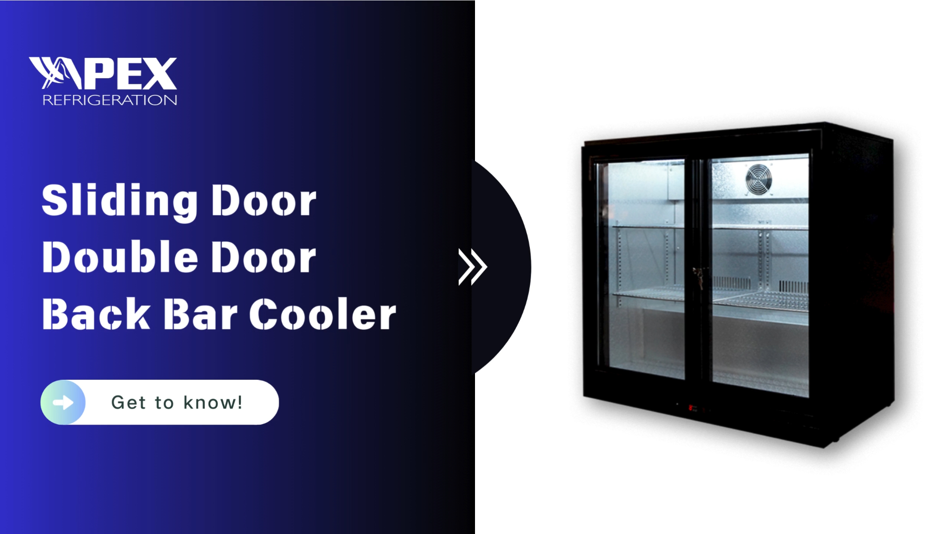 Sürgülü Kapı Arka Bar Buzdolabı BDS-213 1
