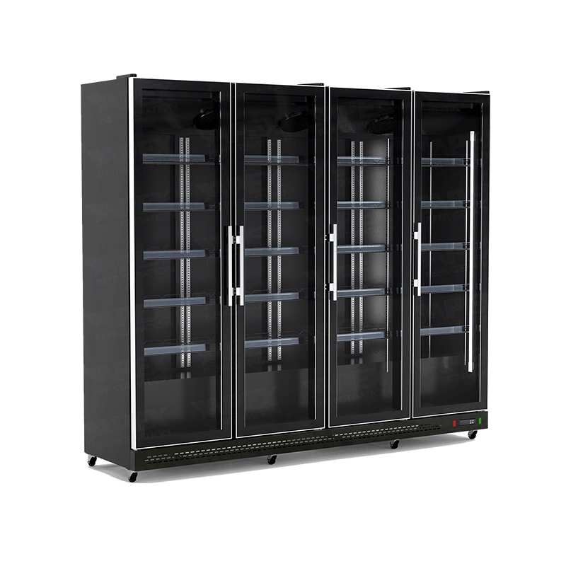 Commercial Wheeled Merchandiser Cooler Fridge - Apex Wholesale-1744705124647831 1