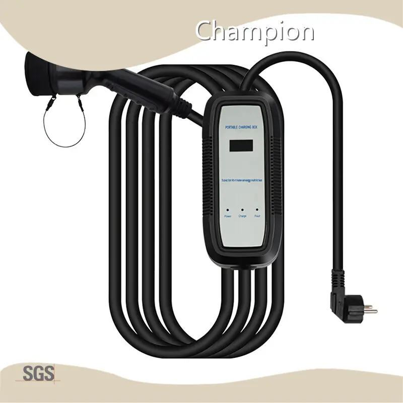 Carregador Ev portátil AC quente Champion Marca 1