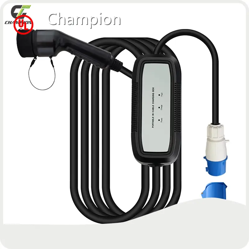 Cargador portátil de CA para vehículos eléctricos - - Champion 1