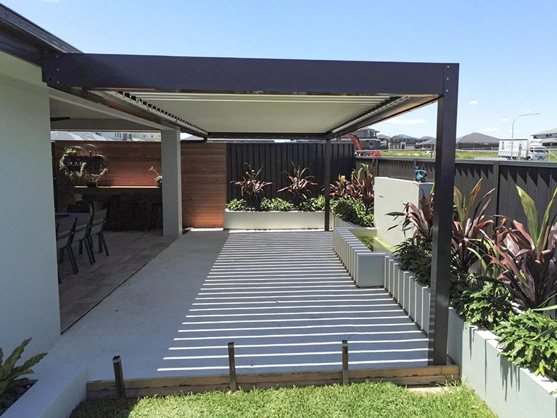 LIHUE Bioclimatic Aluminum Pergola Receives High Praise from Singaporean Customers 1