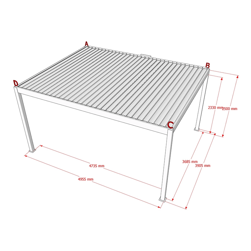 Pergola 2x2 - - LIHUE 2