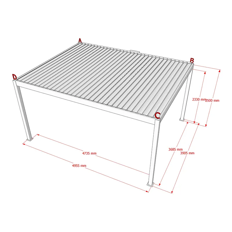 Aluminum Pergolas for Sale - - LIHUE 2