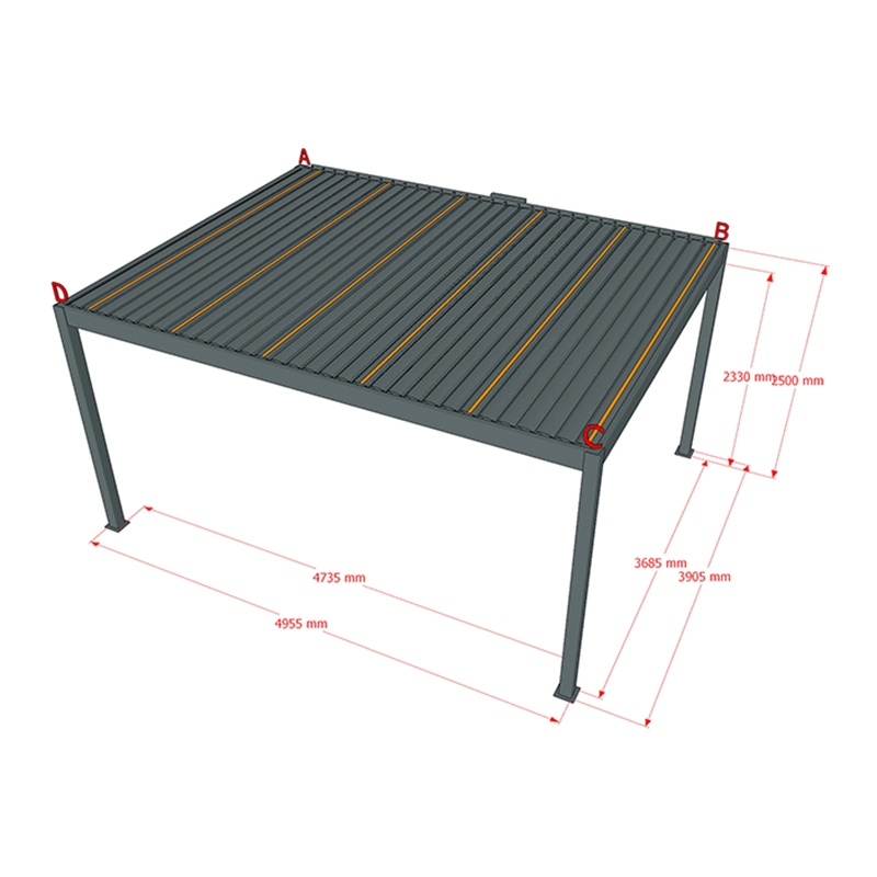 Pergola 2x2 - - LIHUE 3