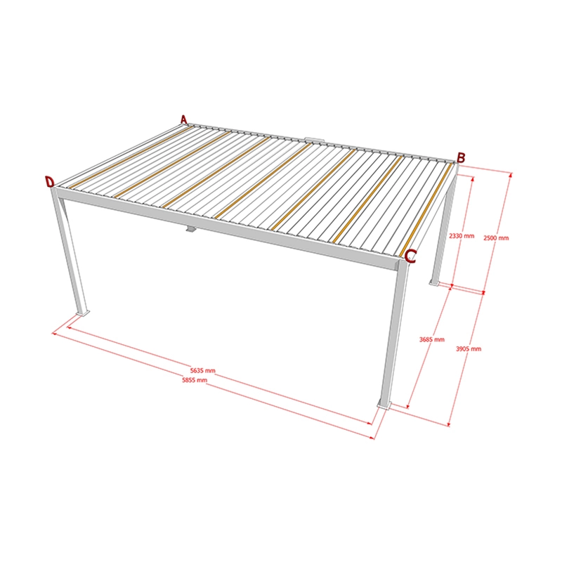 12x12 Pergola Kit by LIHUE 4