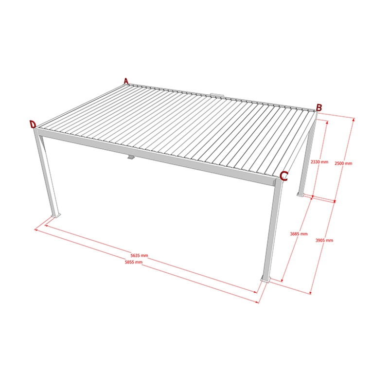 12x12 Pergola Kit by LIHUE 3
