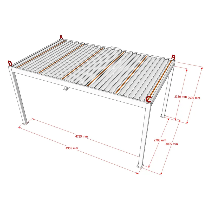 8 Foot Pergola - - LIHUE 2