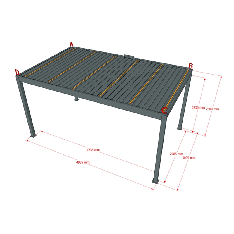 8 Foot Pergola - - LIHUE 3