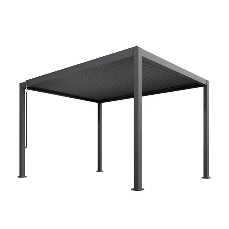 Creating A Stylish Outdoor Sanctuary With A White Aluminum Pergola 1