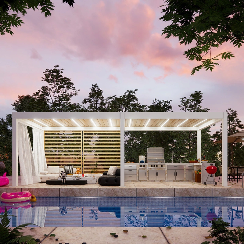 Louvered Pergola Kits LIHUE Company 4