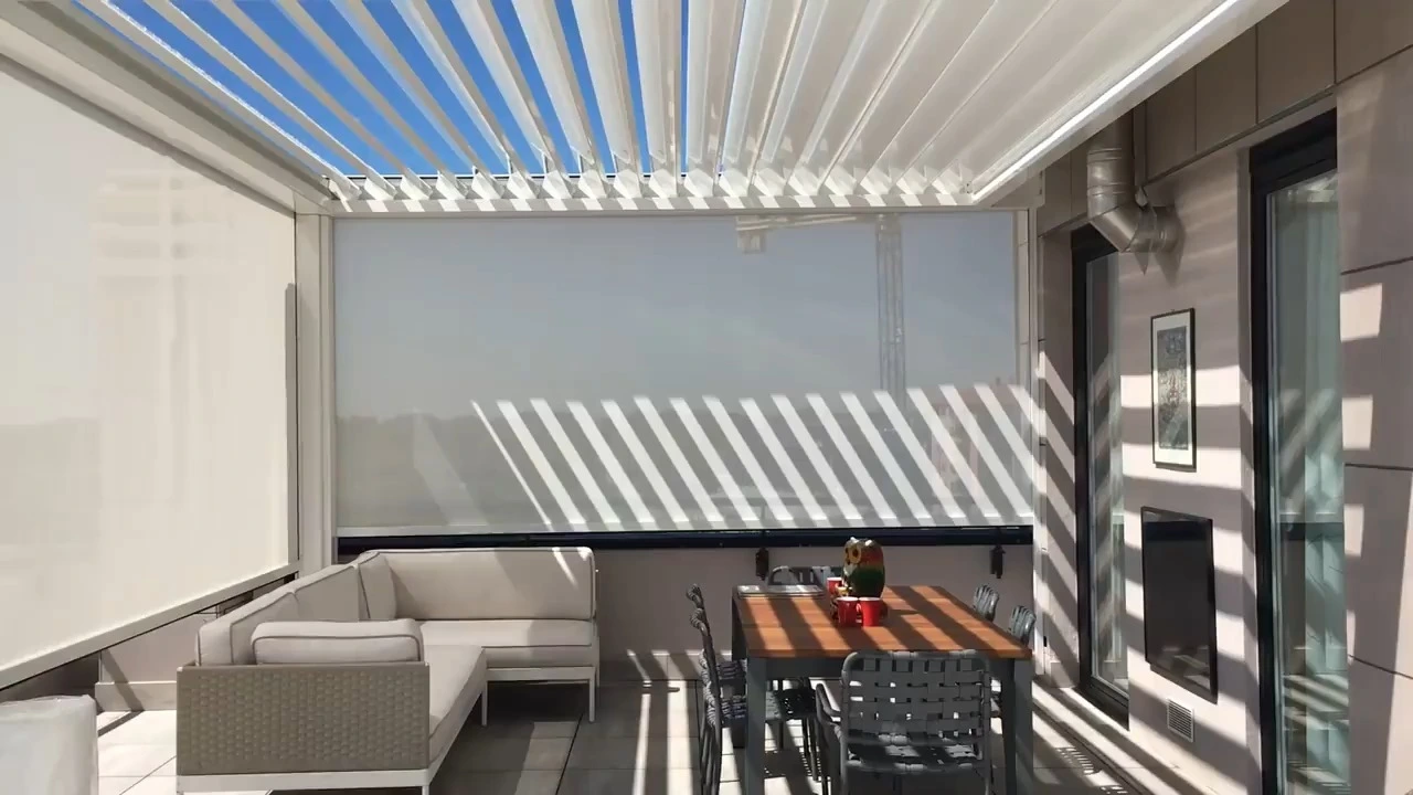 Biombo Zip Para Pérgola Y Terraza - LIHUE 1