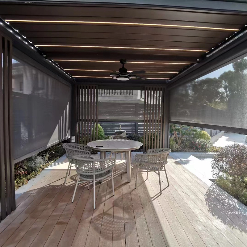 Hot Pvc Outdoor Blinds Price LIHUE Brand 3