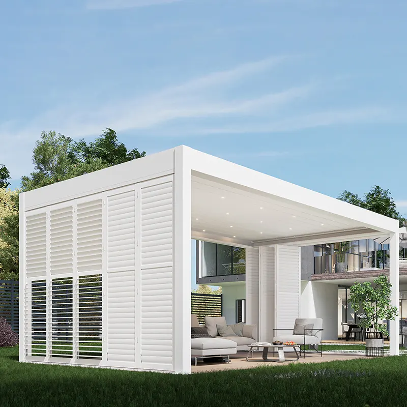 Custom Powder Coated Aluminum Shutters LIHUE 3