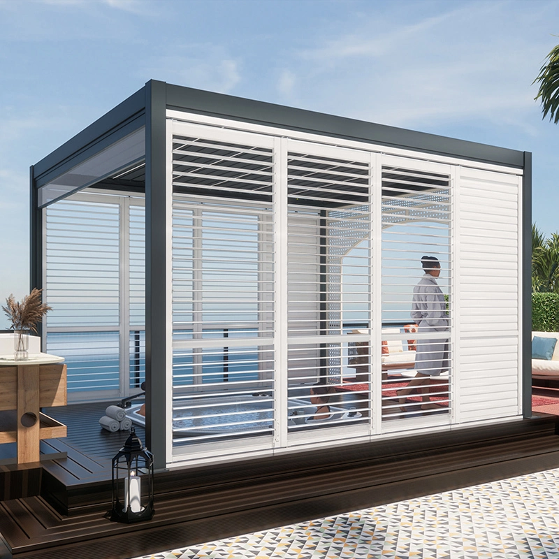 Black Aluminum Shutters by LIHUE-1 2