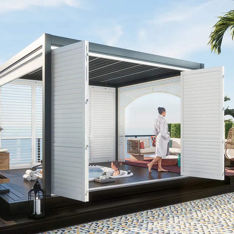 Hot Aluminum Shutters for Patio LIHUE Brand 5