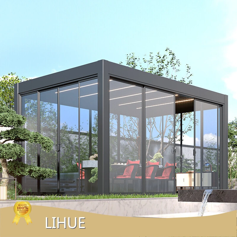 Average Cost of Aluminum Pergola - for Building - LIHUE 1