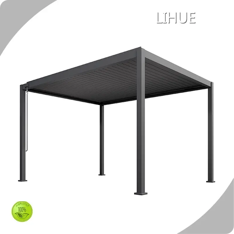 14 X 14 Aluminum Pergola by LIHUE 1